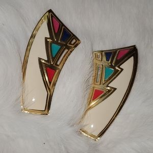 Berebi 80s vintage earrings.